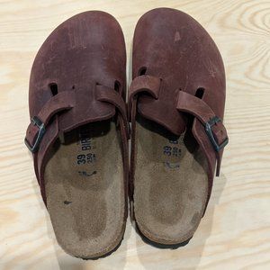 Birkenstock Boston - 39 Narrow - Soft Footbed